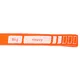 Elastičen trak inSPORTline Rand Strong 208x3,3 cm / 8 kg - oranžna