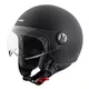 Čelada za skuter W-TEC FS-701MB Matt Black - črna - črna