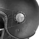 Čelada za skuter W-TEC FS-701LB Leather Black - črna