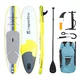 SUP Deska za veslanje z dodatki inSPORTline WaveTrip 10'6" G3 - rumena