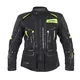 Moto jakna W-TEC Aircross - črna-zlata - črna-fluo rumena
