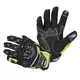 Moto rokavice W-TEC Upgear - črna-siva - črna-fluo