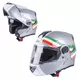 Preklopna moto čelada W-TEC Vexamo V270 - bela