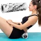 Joga valj inSPORTline Cilindro - siva - bela