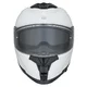 Moto čelada W-TEC Nexwor - lesklá bílá