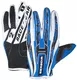 WORKER MT790 motorcycle gloves - oranžna - modra