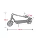 Električni skiro W-TEC Lambreto Max III 700W 10"