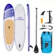 SUP Deska za veslanje z dodatki WORKER WaveTrip 10'6" G2 - Moonstone Blue - Wisteria Blue
