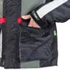 Moška moto jakna W-TEC Wigstein NF-2209 - černo-khaki-červená