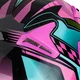 Preklopna moto čelada W-TEC Pezzon Magenta - roza-črna