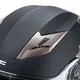 Preklopna moto čelada W-TEC Pezzon - belo-bronasta