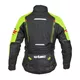 Moto jakna W-TEC Ventura - črna-fluo rumena