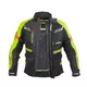 Moto jakna W-TEC Ventura - črna-fluo rumena
