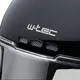 Moto čelada W-TEC Cruder Bismar - črno-rdeča-rumena