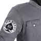 Moška moto jakna W-TEC Black Heart Garage Built Jacket - temno siva