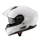 Moto čelada W-TEC Yorkroad Solid - Black Grey Matt
