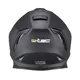Moto čelada W-TEC Integra Solid - Matt Black