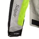 Moška poletna moto jakna W-TEC Saigair - Fluo Rumena-Siva