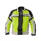 Moška poletna moto jakna W-TEC Saigair - Fluo Rumena-Siva