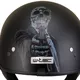 Moto čelada W-TEC Black Heart Rednut - Motorcycle/Matt Black