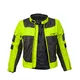 Moška moto jakna W-TEC Fonteller - Rumena-Siva