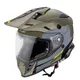 Moto čelada W-TEC V331 PR Graphic - Shady Grey - Khaki-Grey