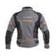 mOŠKA moto JAKNA W-TEC Brandon - černo-šedo-oranžová