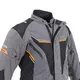 mOŠKA moto JAKNA W-TEC Brandon - černo-šedo-oranžová