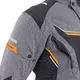 mOŠKA moto JAKNA W-TEC Brandon - černo-šedo-oranžová