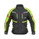 Moto jakna W-TEC Ventura - črna-fluo rumena - črna-fluo rumena