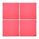 Podloga Gym Mat inSPORTline EVA40 - modra - rdeča