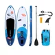 SUP Deska za veslanje z dodatki inSPORTline Wavelet 9'6" - zelena - modra