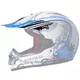 Replacement Visor for WORKER V310 Junior Helmet - bela-modra - bela-modra