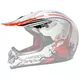 Replacement Visor for WORKER V310 Junior Helmet - bela-modra - bela-rdeča