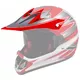 Replacement Visor for WORKER V310 Junior Helmet - bela-modra - rdeča