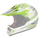 Replacement Visor for WORKER V310 Junior Helmet - bela-modra - zelena