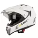 Motoristična čelada W-TEC NK-311 - Bela sijaj