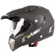 Motoristična čelada W-TEC NK-311 - Bela sijaj - Matt Black
