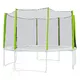 Zaščitna mreža za trampolin inSPORTline Froggy PRO 430 cm - črna - zelena